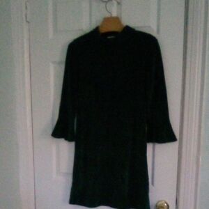 Zara Hunter Green soft microfiber corduroy.